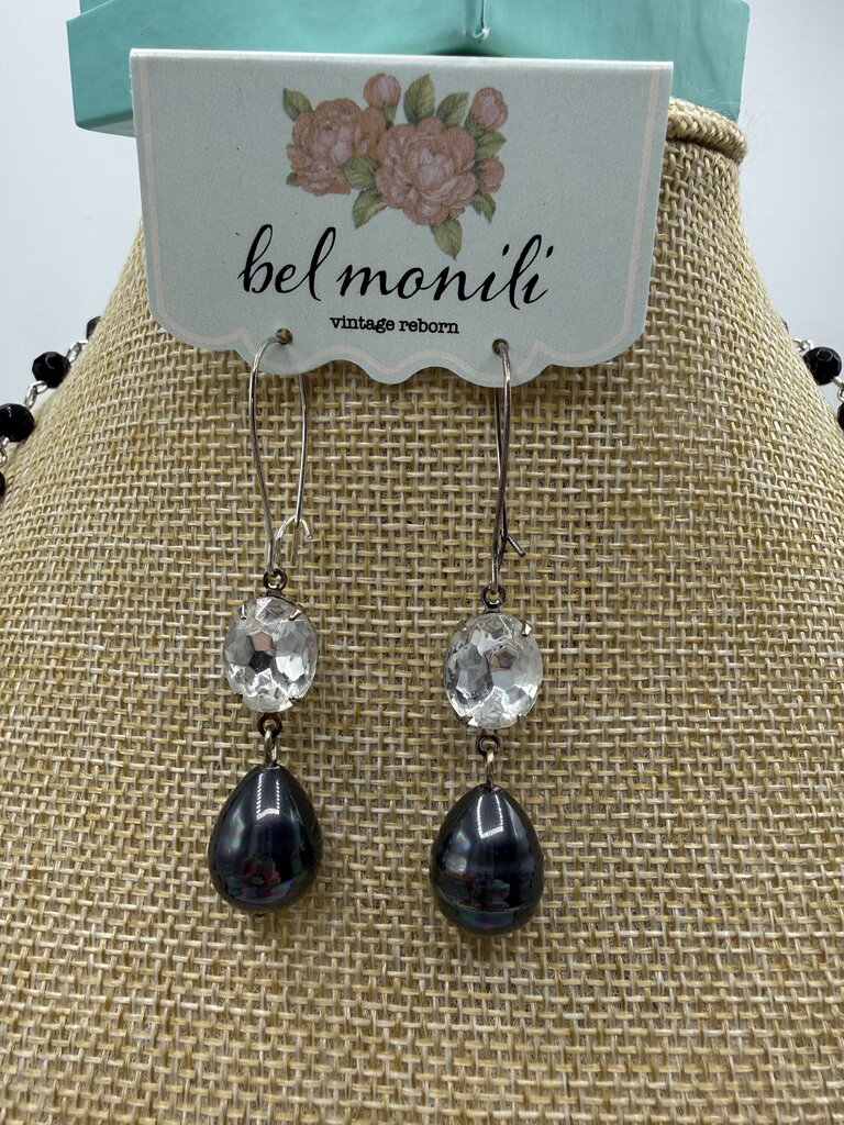 Bel Monili Vintage Reborn Jewlery Bauble Necklace & Earring set /ro