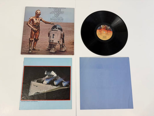 1977 Original Soundtrack The Story of Star Wars Vinyl w/Insert /ro