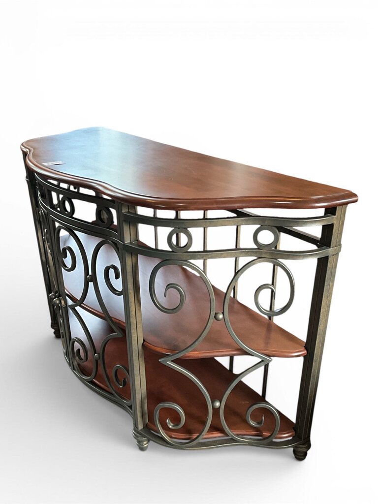 Wood / Iron Console Table