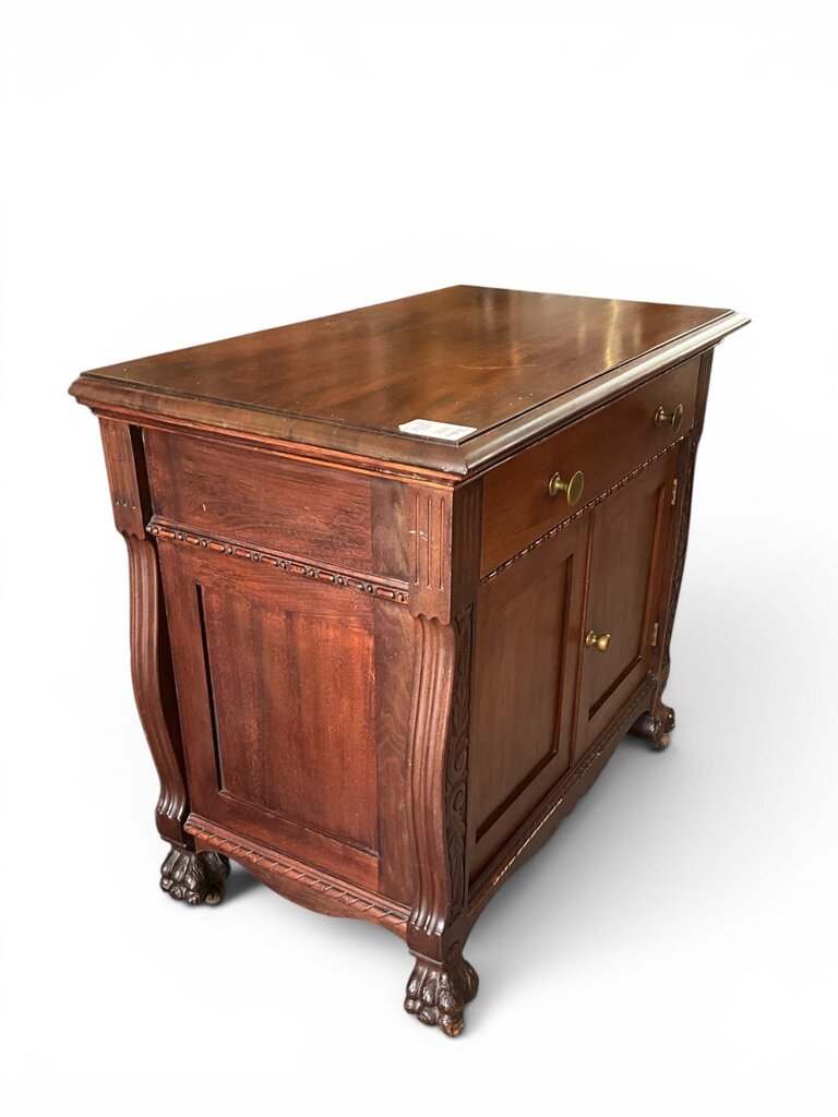 Antique Rolling Cabinet