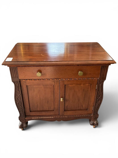 Antique Rolling Cabinet