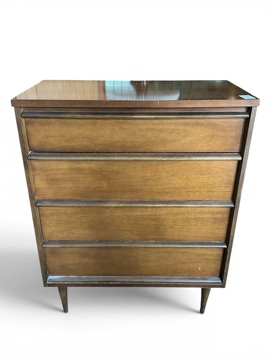 Mid Century 4 Drawer Dresser
