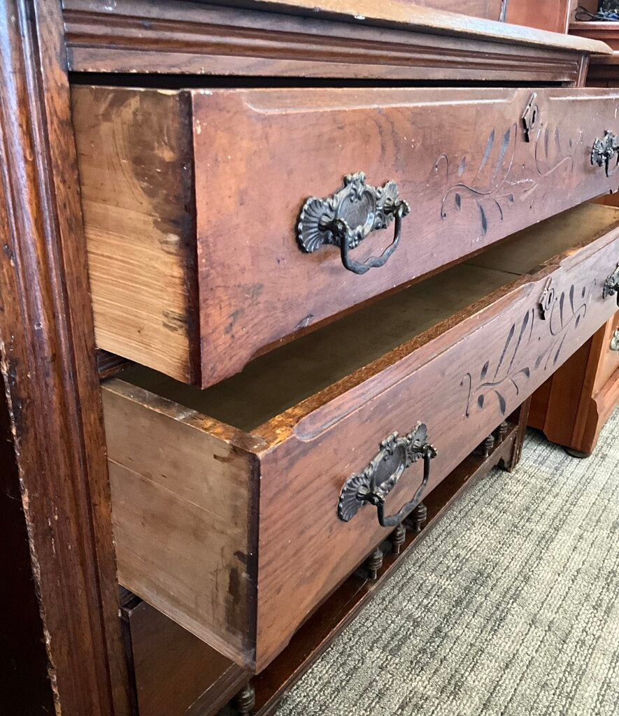 Antique Eastlake Styled Dresser