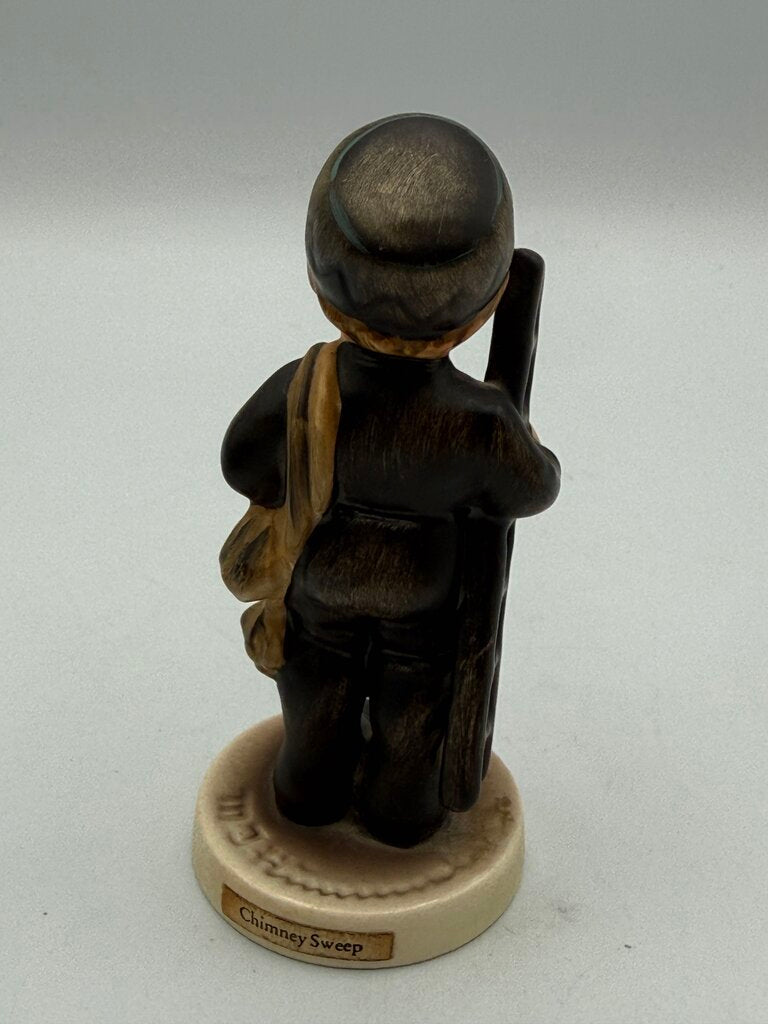 VTG lot of 4 Hummel Figurines Chimney Sweep, Hiker, Accordian, Singer /ro