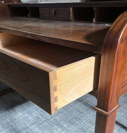 MCM Walnut Writing Desk