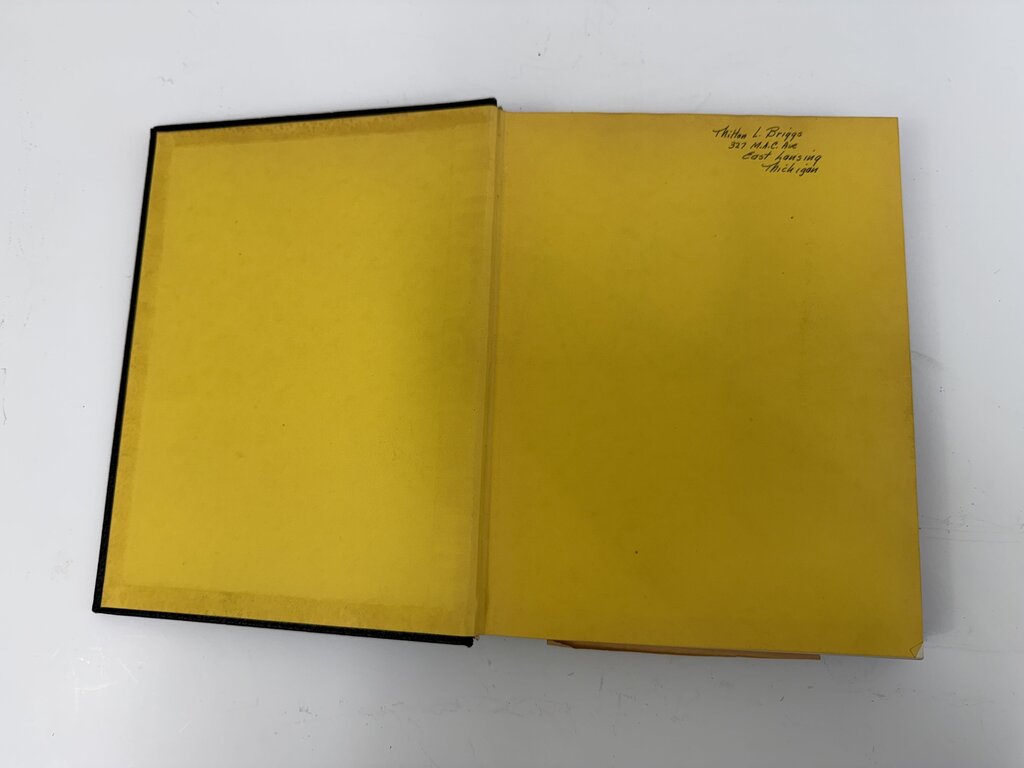 Vintage Michigan State College Yearbook Wolverine 1938 /rb