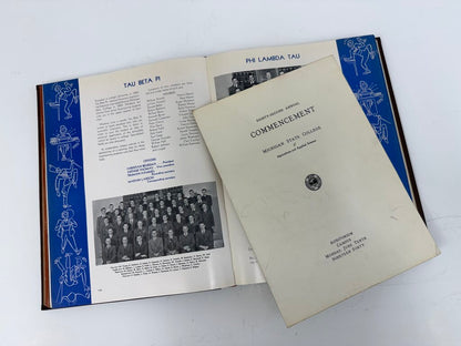 Vintage Michigan State College Yearbook Wolverine 1940 /rb