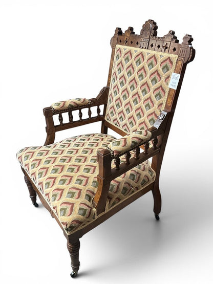 Eastlake Styled Armchair