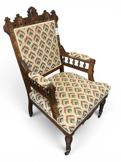 Eastlake Styled Armchair