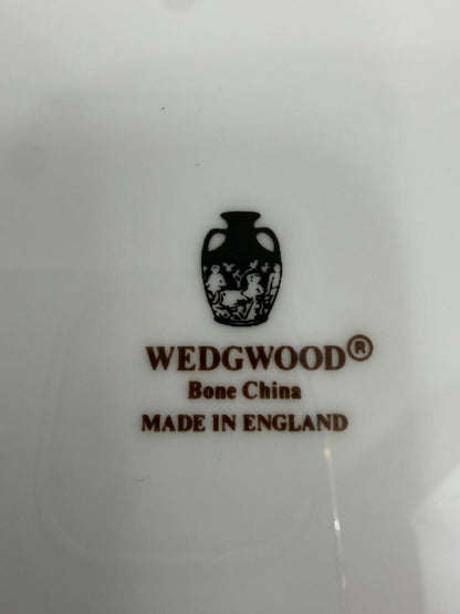 Wedgwood White Bone China Salad/Lunch Plates set of 6 /rb