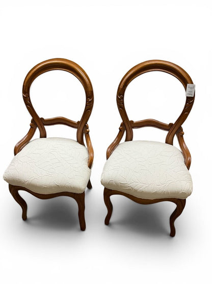 Pair of Victorian Side Chairs