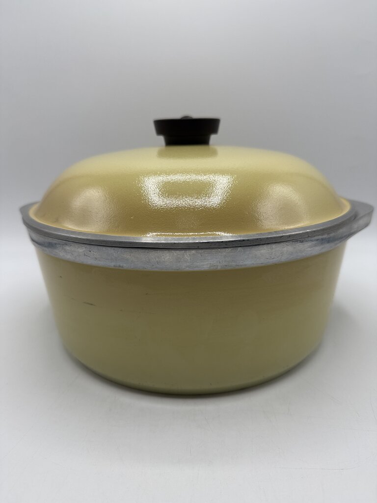 VTG Club Aluminum 3 Quart Dutch Oven Harvest Gold/Yellow color/rb