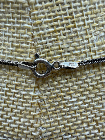 Retired Brighton Love Your Heart Crystal Heart Necklace 18” /ro
