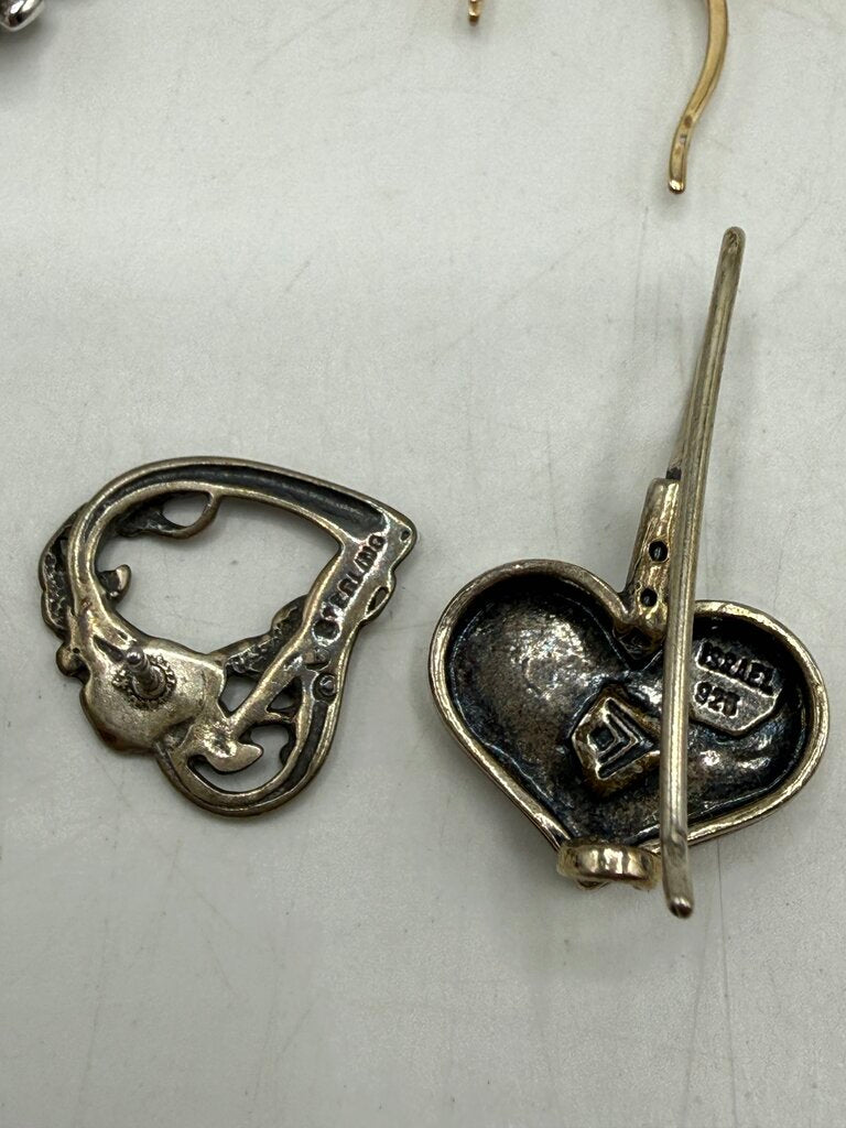 Estate Sterling Silver Scrap Jewelry /ro