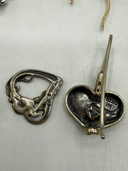 Estate Sterling Silver Scrap Jewelry /ro