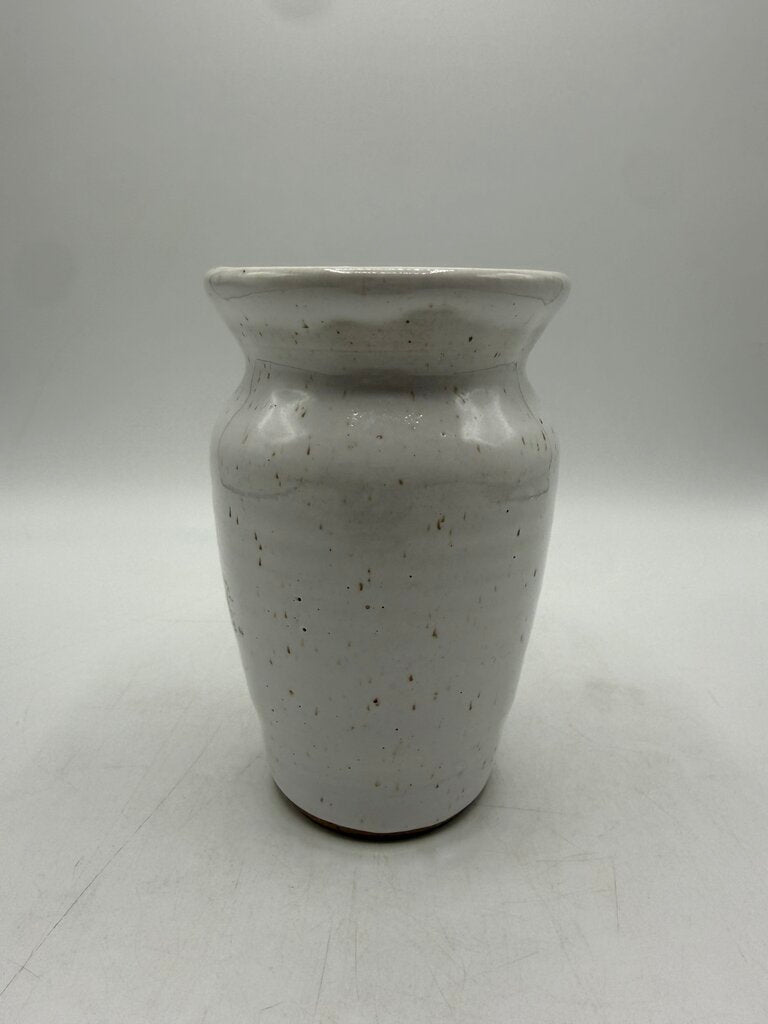 McCormick Pottery Hand Thrown Vase 6.5” Pine Tree Motif /rw