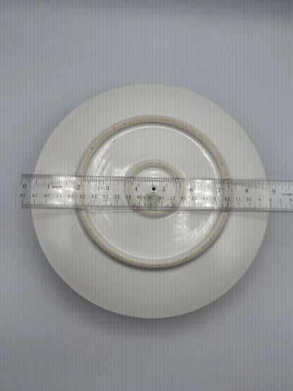 Antique Nippon M Wreath Hand Painted Pedestal Dish/Tray /roh