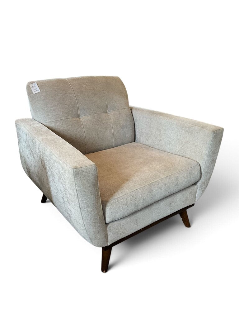 Modern Arm Chair W/Ottoman