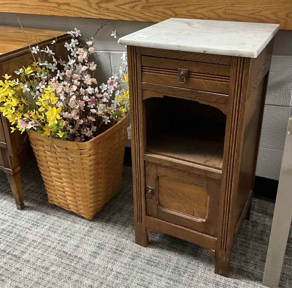 Marble Top Night Stand