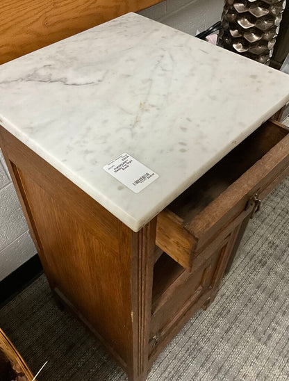 Marble Top Night Stand