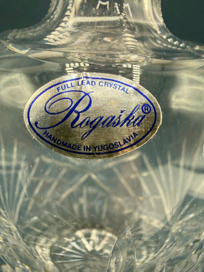 Rogaska Full Lead Cut Crystal Decanter 24 oz. /ro