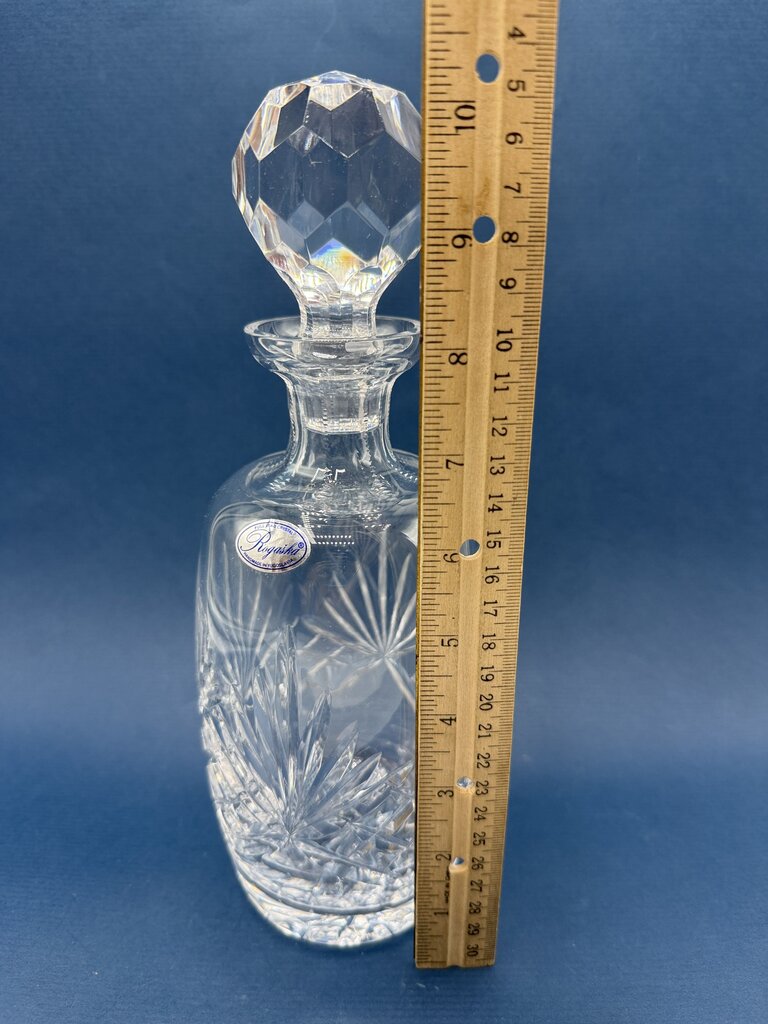 Rogaska Full Lead Cut Crystal Decanter 24 oz. /ro