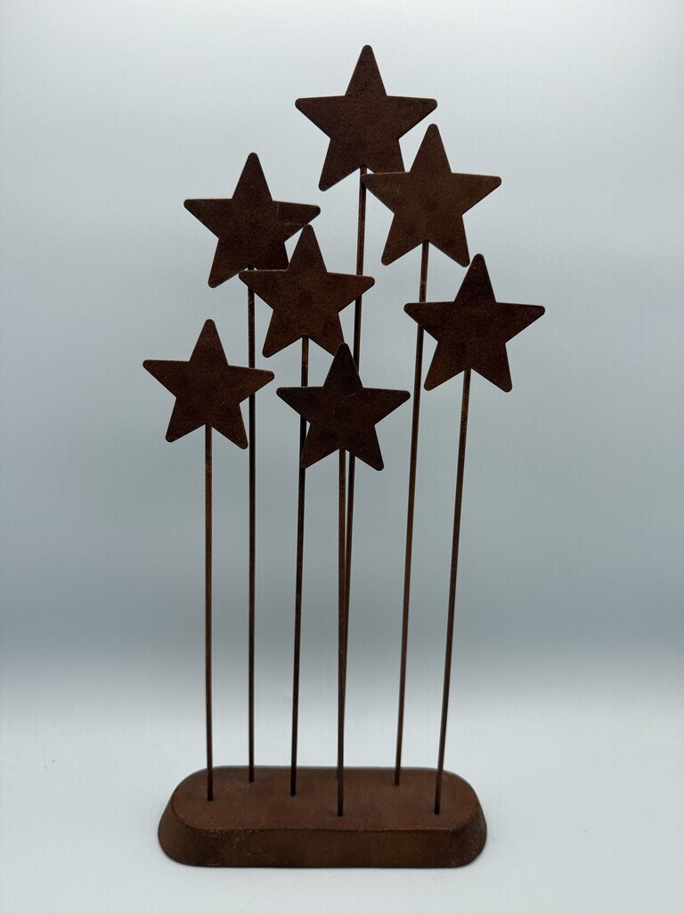 Willow Tree Nativity Jesus Mary & Joesph w/metal Stars /rw