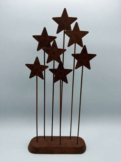 Willow Tree Nativity Jesus Mary & Joesph w/metal Stars /rw