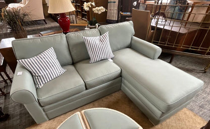 Light Blue Sectional Sofa