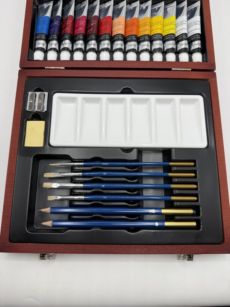 Master’s Touch Oil Paint Set 26 Tubes in Case New /rw