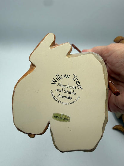 Willow Tree Shepard & Stable Animals Set of 5 Nativity Figurines /rw