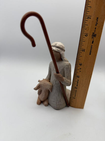 Willow Tree Shepard & Stable Animals Set of 5 Nativity Figurines /rw