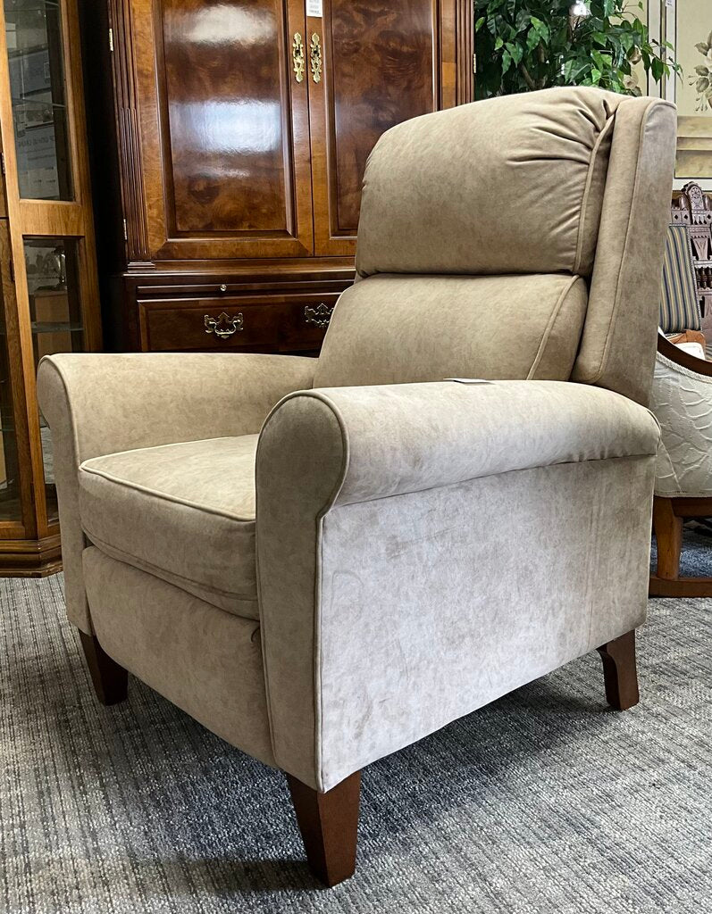 Tan Self Reclining Arm Chair