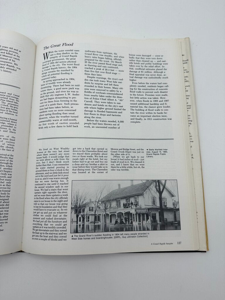 A Grand Rapids Sampler by Gordon L. Olson 1992 HC /ro