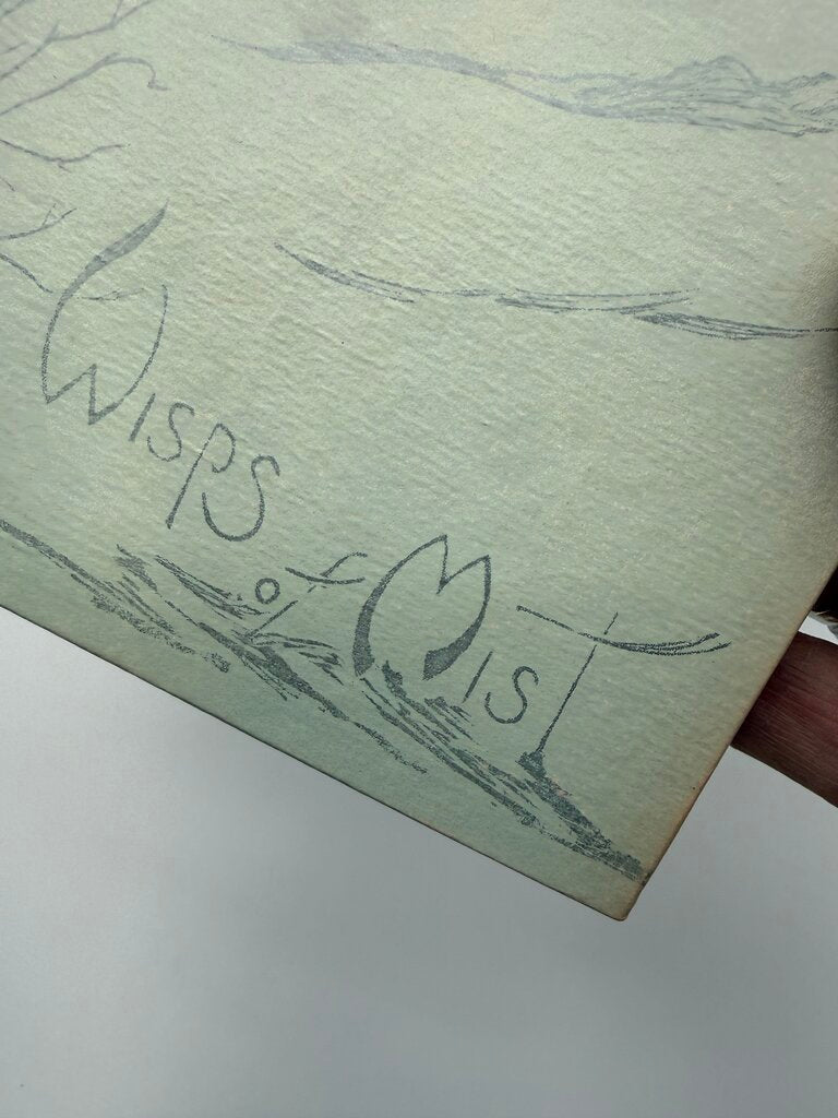 Wisps of Mist by Gwen Frostic 1969 Hardcover Poetry Book /ro