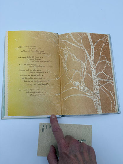 Wisps of Mist by Gwen Frostic 1969 Hardcover Poetry Book /ro