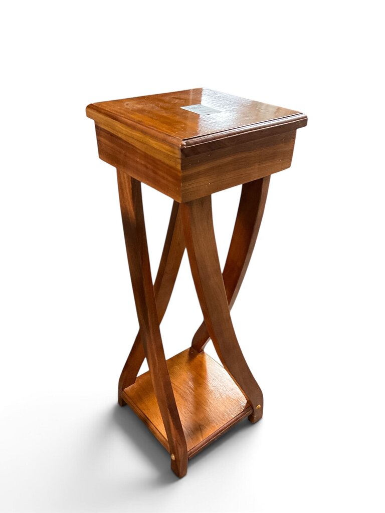 Twisted Tiered End Table