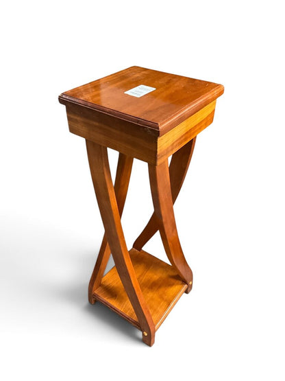 Twisted Tiered End Table