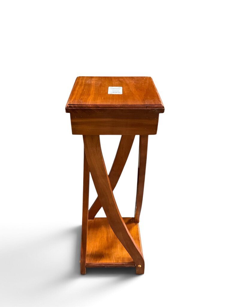 Twisted Tiered End Table
