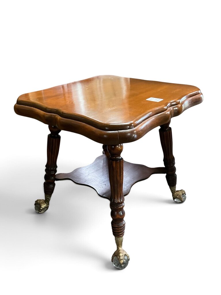 Antique Claw Foot Parlor Table