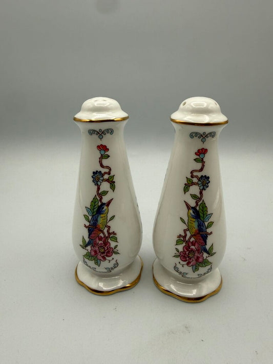 Aynsley Pembroke Bone China Salt & Pepper Shaker Set /ro