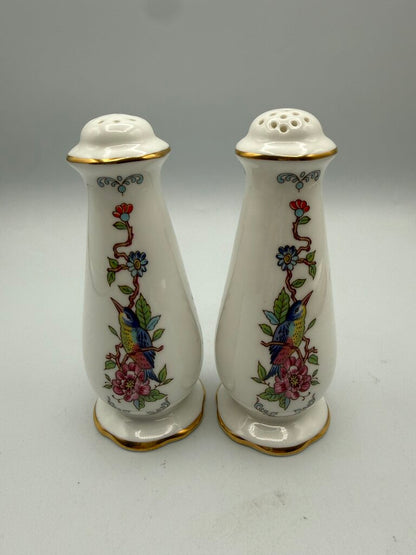 Aynsley Pembroke Bone China Salt & Pepper Shaker Set /ro