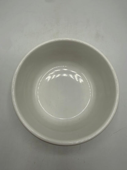 Homer Laughlin Fiestaware White Snowmen Gusto Bowl /rc
