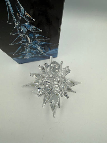 VTG Genuine Clear Lead Crystal Christmas Tree 10” /rw