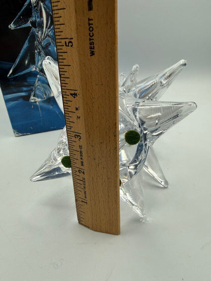 VTG Genuine Clear Lead Crystal Christmas Tree 10” /rw