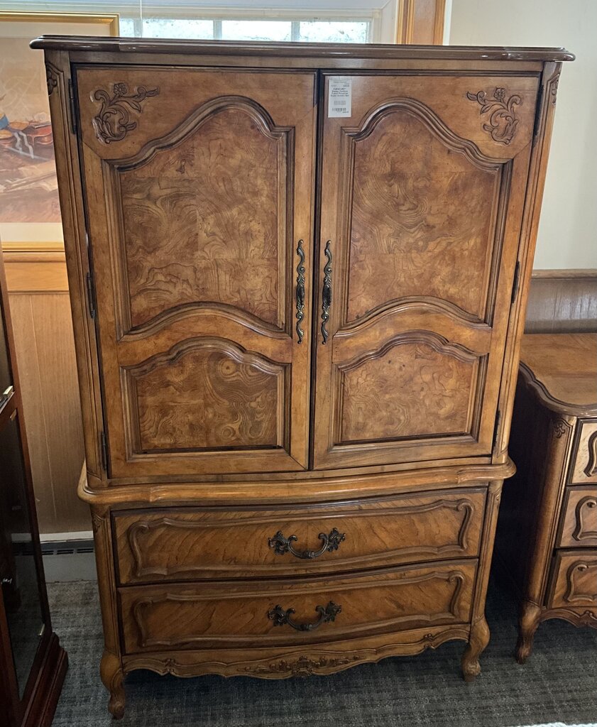 French Provincial Styled Armoire