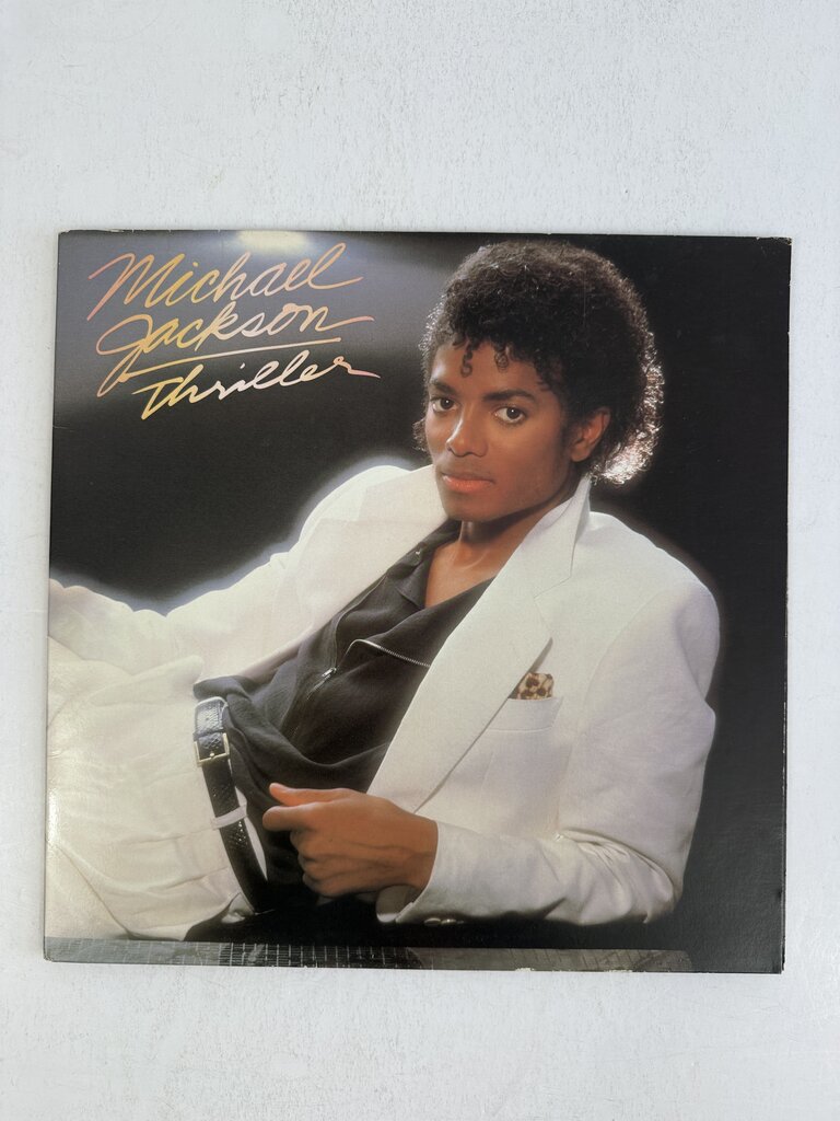 1982 Michael Jackson Thriller Vinyl Record Album /ro