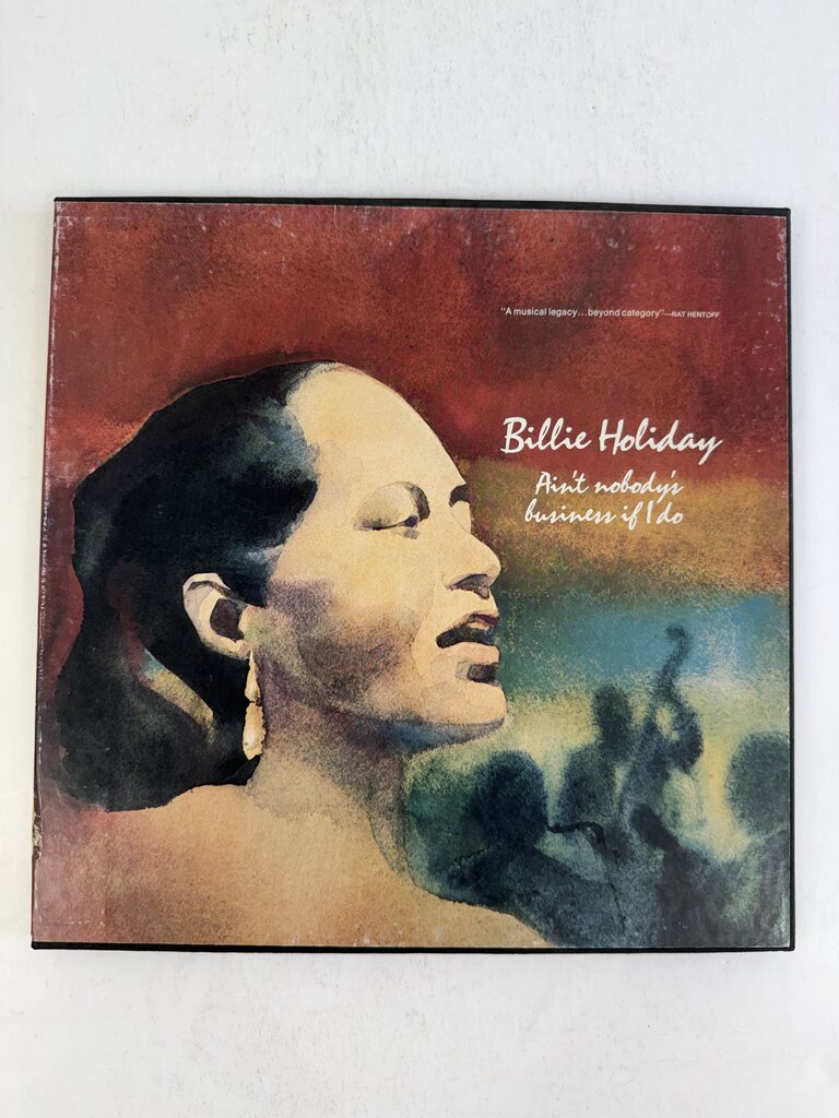 VTG Box Set of 4 Billie Holiday “Aint Nobody’’s Business if I do” Record Set /ro