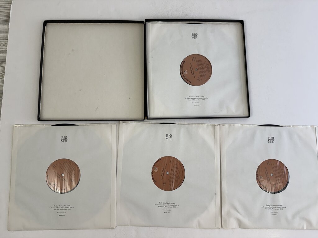 VTG Box Set of 4 Billie Holiday “Aint Nobody’’s Business if I do” Record Set /ro