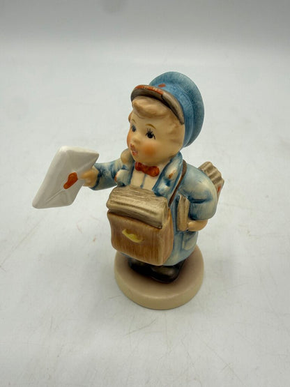 VTG Hummel Figurines Postman #119 & Little Shopper #96 /roh